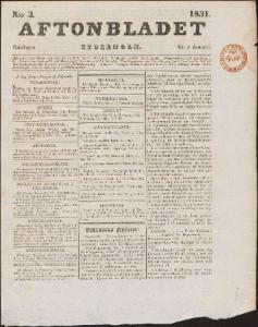 Aftonbladet 1831-01-05