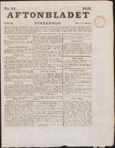Aftonbladet 1831-01-15