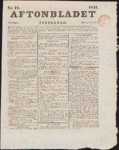 Aftonbladet 1831-01-24