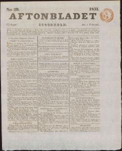 Aftonbladet 1831-02-05
