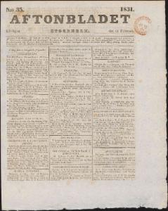 Aftonbladet 1831-02-12