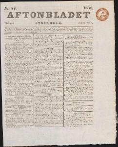 Aftonbladet 1831-04-19