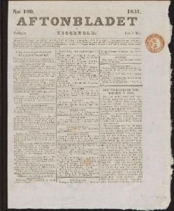 Aftonbladet 1831-05-03
