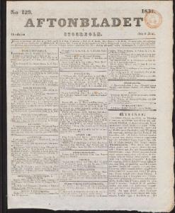 Aftonbladet 1831-06-08