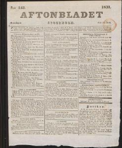 Aftonbladet 1831-06-23