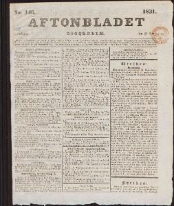 Aftonbladet 1831-06-29