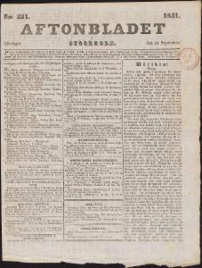 Aftonbladet 1831-09-24