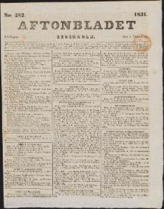 Aftonbladet 1831-12-03
