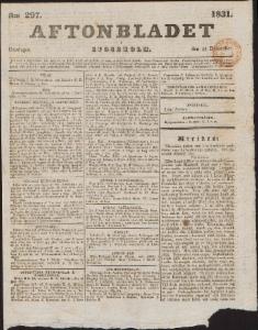 Aftonbladet 1831-12-21
