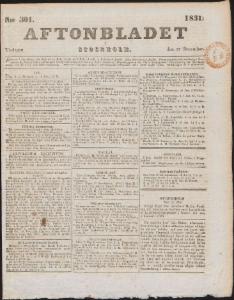 Aftonbladet 1831-12-27