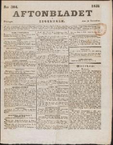 Aftonbladet 1831-12-30