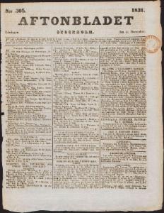 Aftonbladet 1831-12-31