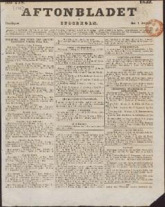 Aftonbladet Augusti 1832