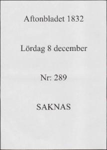 Sida 2 Aftonbladet 1832-12-08