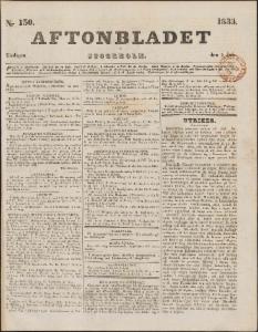 Aftonbladet Tisdagen den 2 Juli 1833