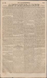 Aftonbladet Torsdagen den 13 Februari 1840