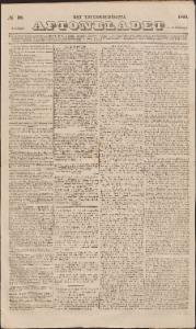 Aftonbladet Lördagen den 15 Februari 1840