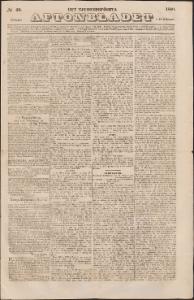 Aftonbladet Tisdagen den 18 Februari 1840