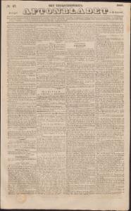 Aftonbladet Onsdagen den 26 Februari 1840