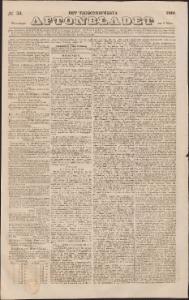 Aftonbladet Torsdagen den 5 Mars 1840