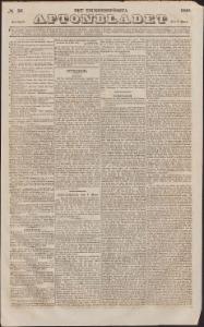 Aftonbladet Lördagen den 7 Mars 1840