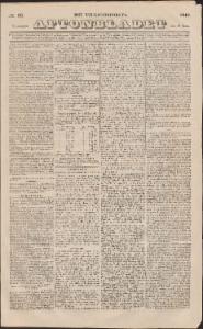 Aftonbladet Torsdagen den 19 Mars 1840