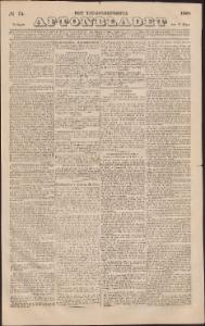 Aftonbladet Tisdagen den 31 Mars 1840