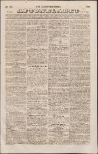 Aftonbladet Tisdagen den 28 April 1840