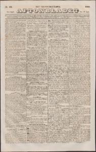 Aftonbladet Torsdagen den 30 April 1840
