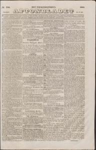 Aftonbladet Onsdagen den 8 Juli 1840