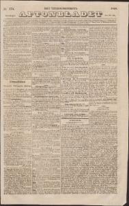 Aftonbladet Torsdagen den 30 Juli 1840