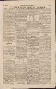 Aftonbladet Tisdagen den 4 Augusti 1840