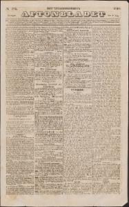 Aftonbladet Tisdagen den 11 Augusti 1840