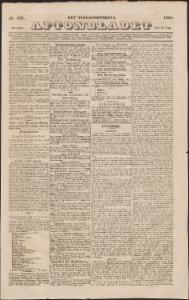 Aftonbladet Fredagen den 14 Augusti 1840
