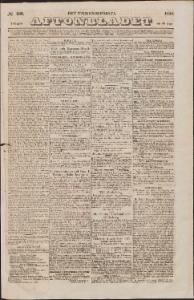 Aftonbladet Tisdagen den 25 Augusti 1840