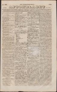 Aftonbladet Lördagen den 17 Oktober 1840