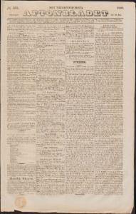Aftonbladet Måndagen den 26 Oktober 1840