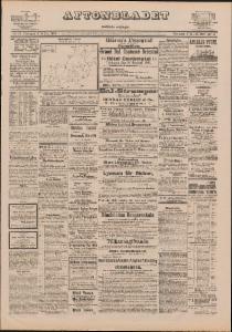Aftonbladet Tisdagen den 14 Januari 1890