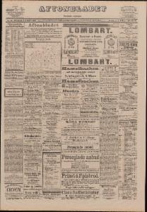 Aftonbladet Fredagen den 7 Mars 1890
