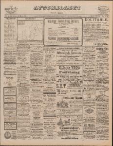 Aftonbladet Lördagen den 22 Mars 1890