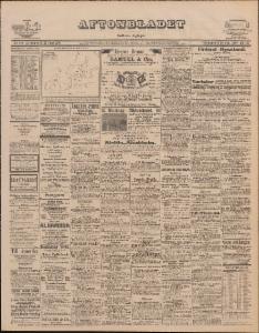Aftonbladet Lördagen den 28 Juni 1890