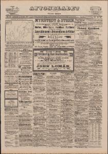 Aftonbladet Onsdagen den 13 Augusti 1890