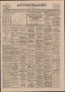 Aftonbladet Torsdagen den 21 Augusti 1890