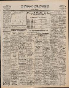 Aftonbladet Tisdagen den 30 September 1890