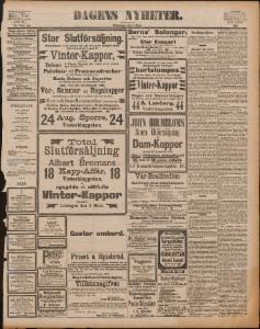 Dagens Nyheter Måndagen den 3 Mars 1890