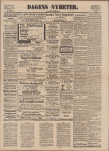 Dagens Nyheter Fredagen den 21 Mars 1890