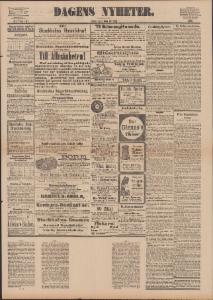Sida 1 Dagens Nyheter 1890-05-29