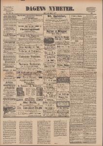 Sida 1 Dagens Nyheter 1890-06-23