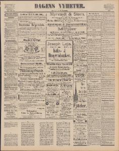Sida 1 Dagens Nyheter 1890-09-24