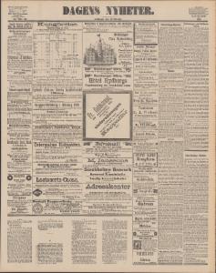 Dagens Nyheter Onsdagen den 22 Oktober 1890